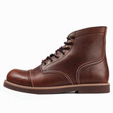 Men's Leather Lace Up Ankle Boots