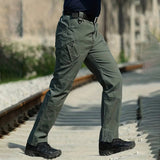 Men's Tactical Outdoor Trousers with Multiple Pockets