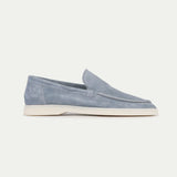 Men's Suede Penny Loafers