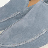 Men's Suede Penny Loafers