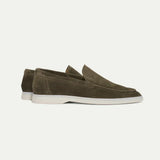 Men's Suede Slip-On Loafers