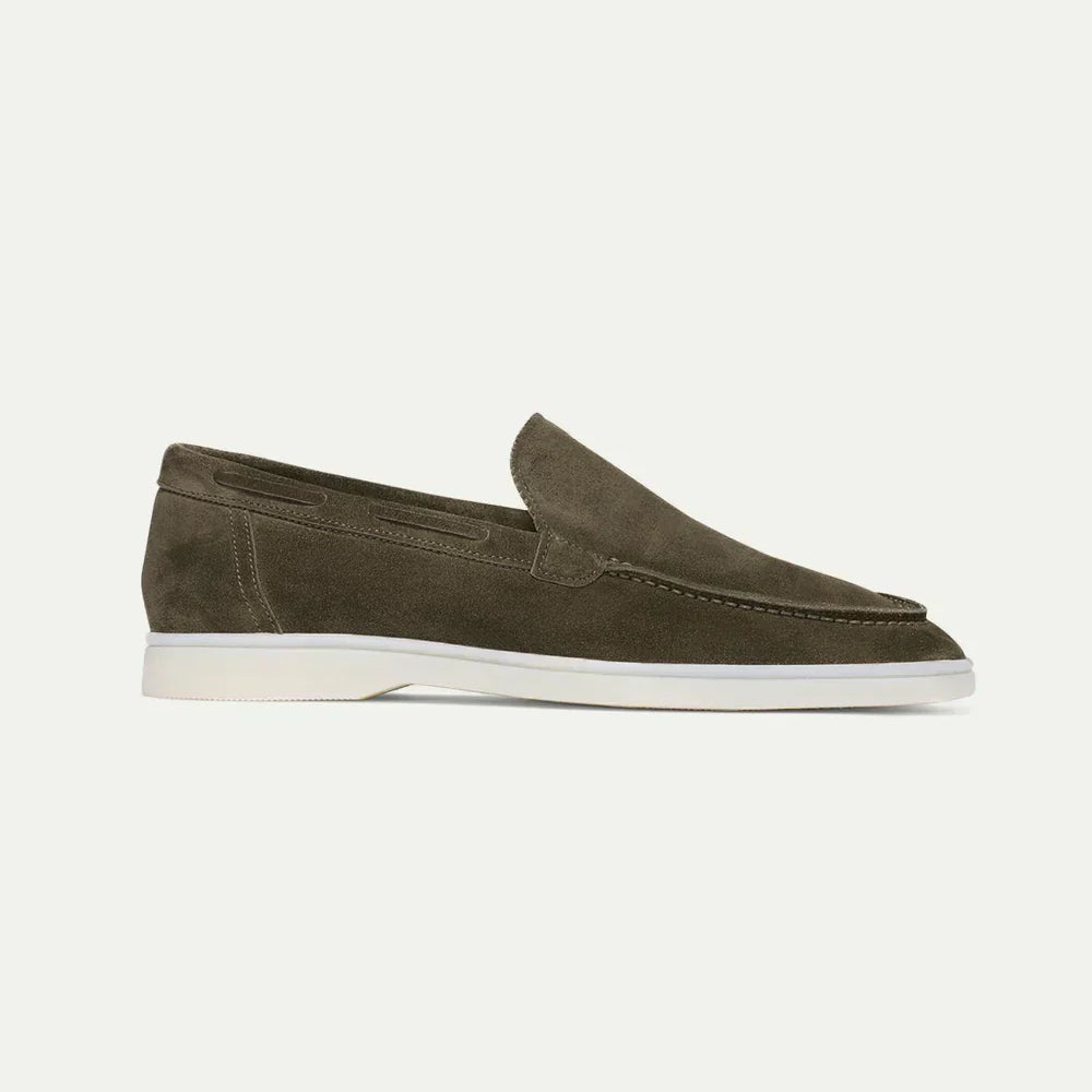 Men's Suede Slip-On Loafers