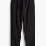 Men's Tapered Drawstring Casual Trousers