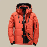 Men's Hooded Waterproof Thermal-Lined Winter Jacket