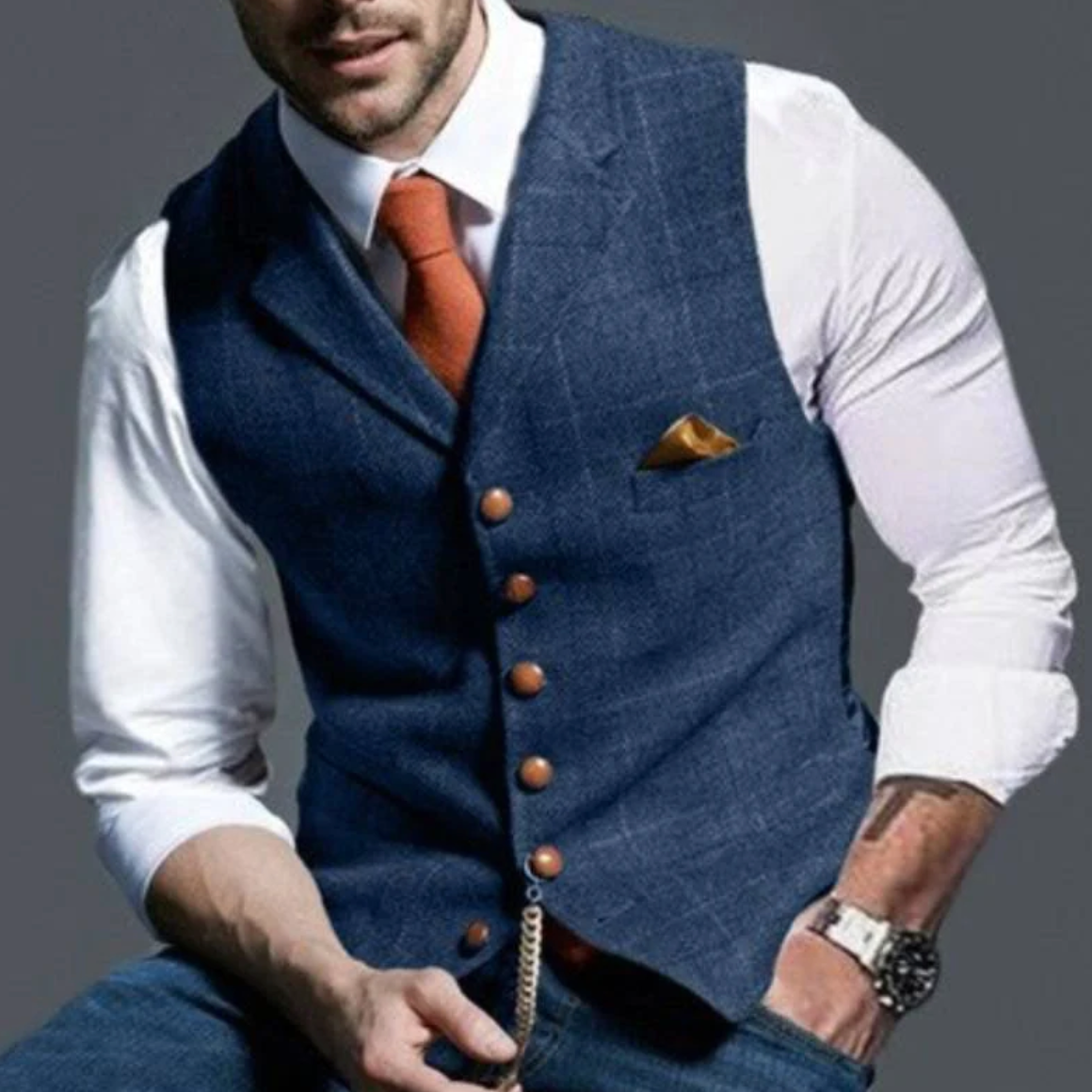 Men's Tailored Suit Vest