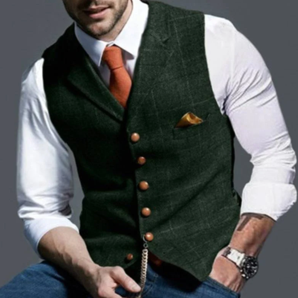 Men's Tailored Suit Vest