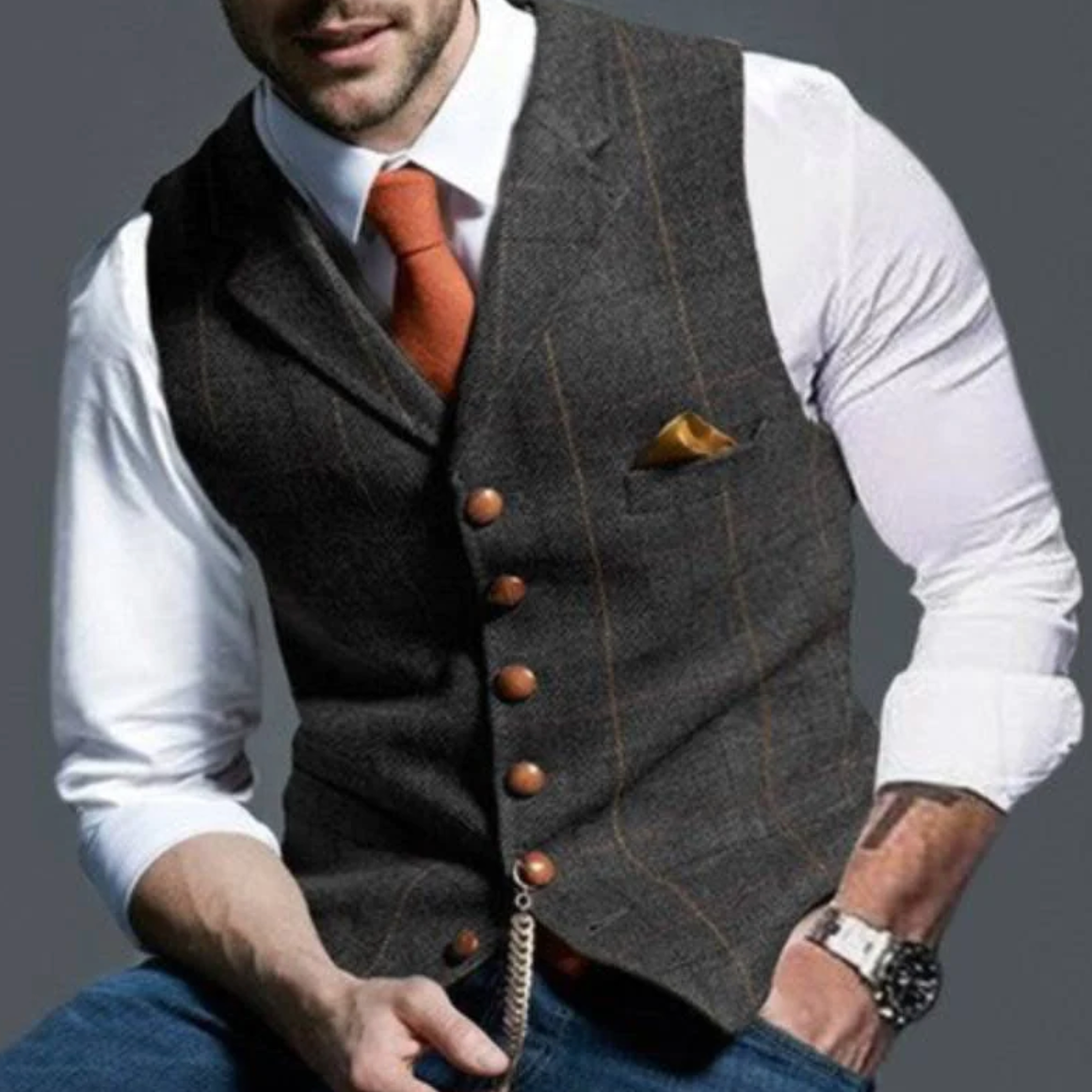 Men's Tailored Suit Vest