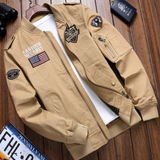 Men's Embroidered Bomber Jacket