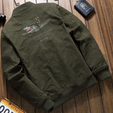 Men's Embroidered Bomber Jacket