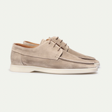 Men's Suede Slip-On Loafers with Rubber Sole