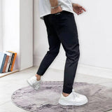 Men's Slim Fit Drawstring Jogger Pants