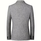 Men's Heather Knit Tailored Blazer
