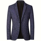 Men's Heather Knit Tailored Blazer