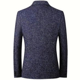 Men's Heather Knit Tailored Blazer