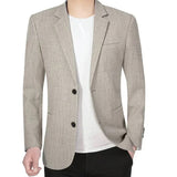 Men's Linen Blend Tailored Blazer