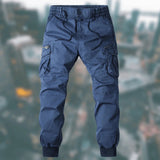 Men's Tactical Cargo Joggers with Reinforced Knees