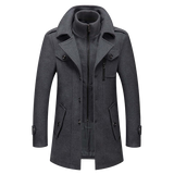 Men's Hooded Zip Front Jacket