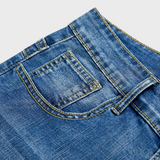 Men's Slim Fit Denim Shorts