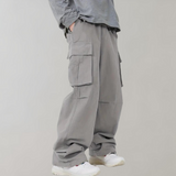 Men's Relaxed Fit Wide Leg Cargo Pants