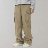 Men's Relaxed Fit Wide Leg Cargo Pants