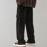 Men's Relaxed Fit Wide Leg Cargo Pants