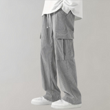 Men's Relaxed Fit Wide Leg Cargo Pants