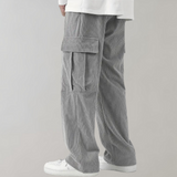 Men's Relaxed Fit Wide Leg Cargo Pants