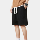 Men's Relaxed Fit Drawstring Sweat Shorts