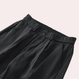 Men's Relaxed Fit Wide Leg Drawstring Trousers
