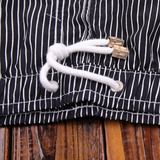 Men's Striped Drawstring Swim Shorts