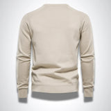 Men's Slim Fit Knitted Crew Neck Sweater