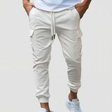 Men's Tapered Drawstring Jogger Pants
