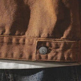 Men's Button Front Utility Jacket