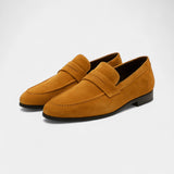 Men's Suede Slip-On Loafers