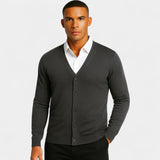 Men's Button Front Knit Cardigan