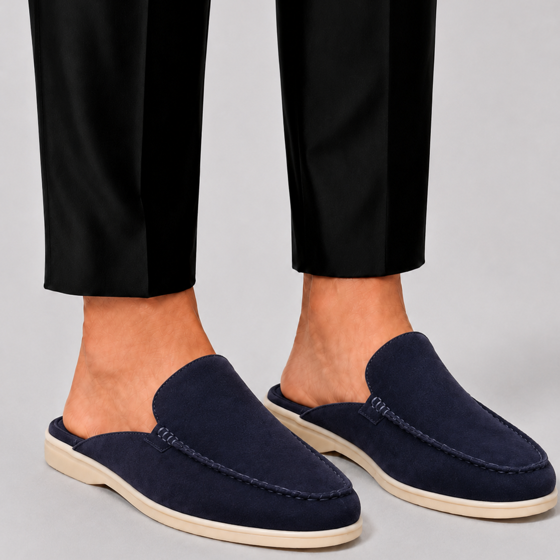 Men's Suede Slip-On Loafers