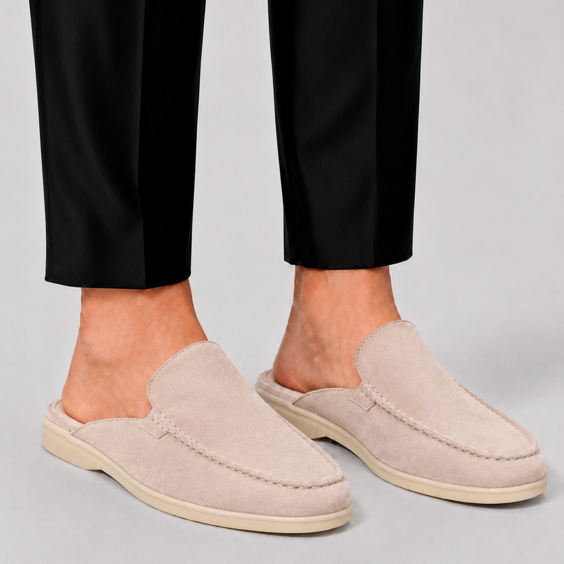 Men's Suede Slip-On Loafers