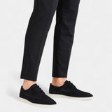 Men's Lace-Up Suede Loafers – Casual Everyday Style