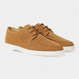 Men's Lace-Up Suede Loafers – Casual Everyday Style