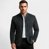 Men's Stand Collar Blazer