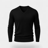 Men's V-Neck Knit Sweater