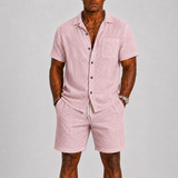 Men's White Linen Summer Tailored Shirt
