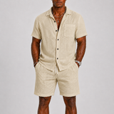 Men's White Linen Summer Tailored Shirt