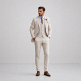 Men's Three-Piece Tailored Suit