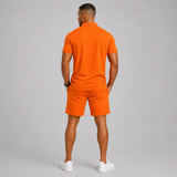 Men's Polo Shirt and Shorts Set