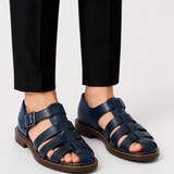 Men's Leather Fisherman Sandals