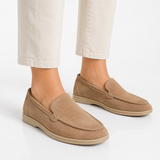 Men's Suede Penny Loafers