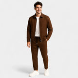 Men's Two-Piece Casual Suit Set