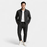 Men's Two-Piece Casual Suit Set