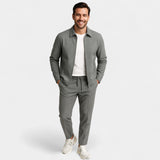 Men's Two-Piece Casual Suit Set